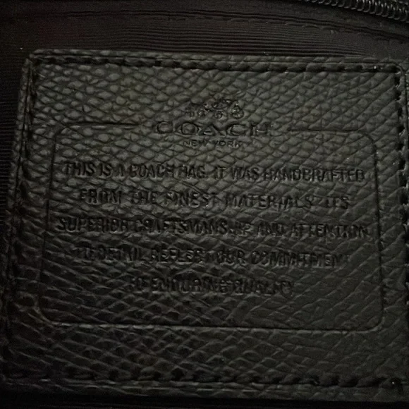 Large oversized Coach tote bag - Picture 6 of 15